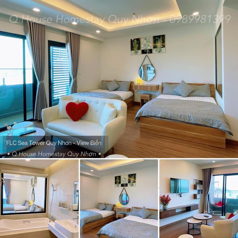 Апартаменты Q House- Flc Sea Tower Куинён Экстерьер фото